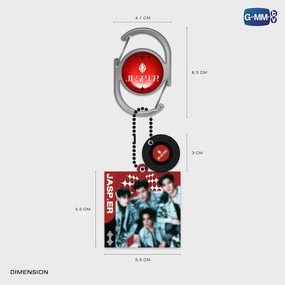 JASP.ER CARABINER KEYCHAIN | RISER CONCERT : THE FIRST RISE