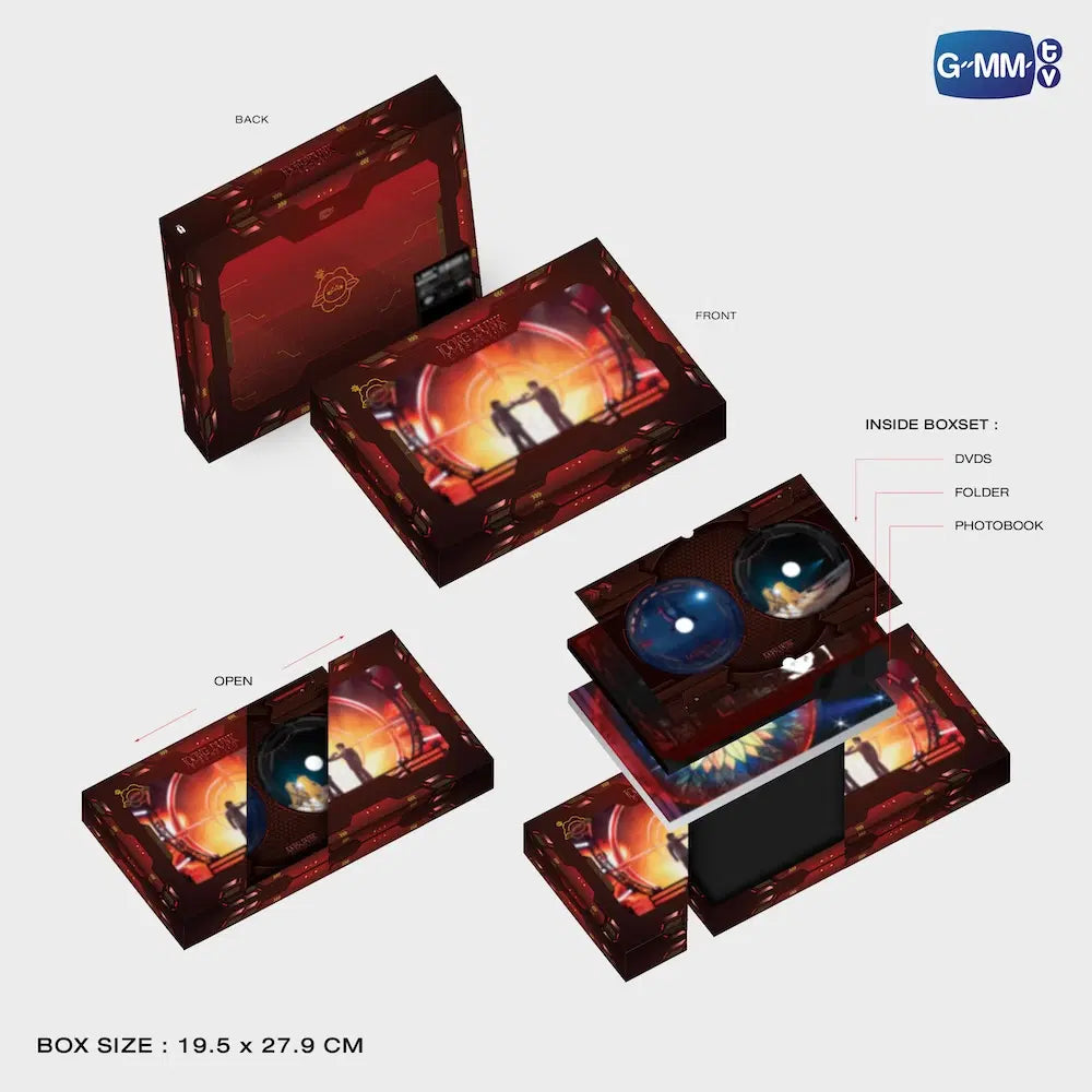 DVD BOXSET JOONG DUNK EYES ON YOU FANCON
