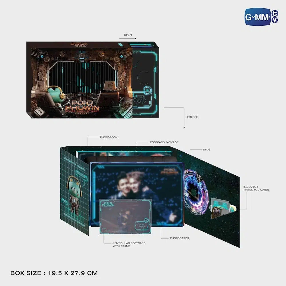 [PREORDER] DVD BOXSET POND PHUWIN SPACE SOUL-DYSSEY CONCERT